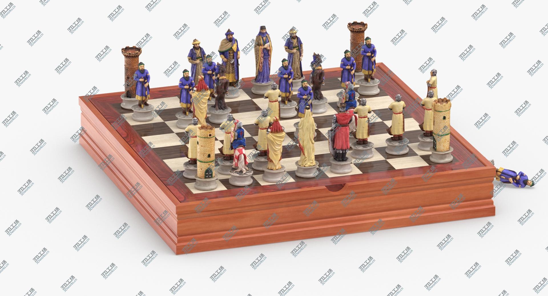 images/goods_img/202104091/3D Chess Board Set 01 Pose 05 model/2.jpg